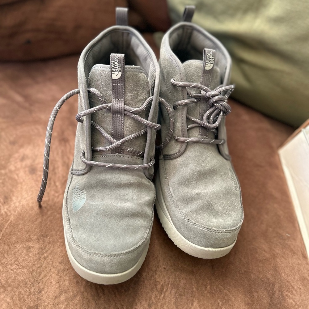 The North Face Men's Gray Chukka Boots Like New Size 12.5
